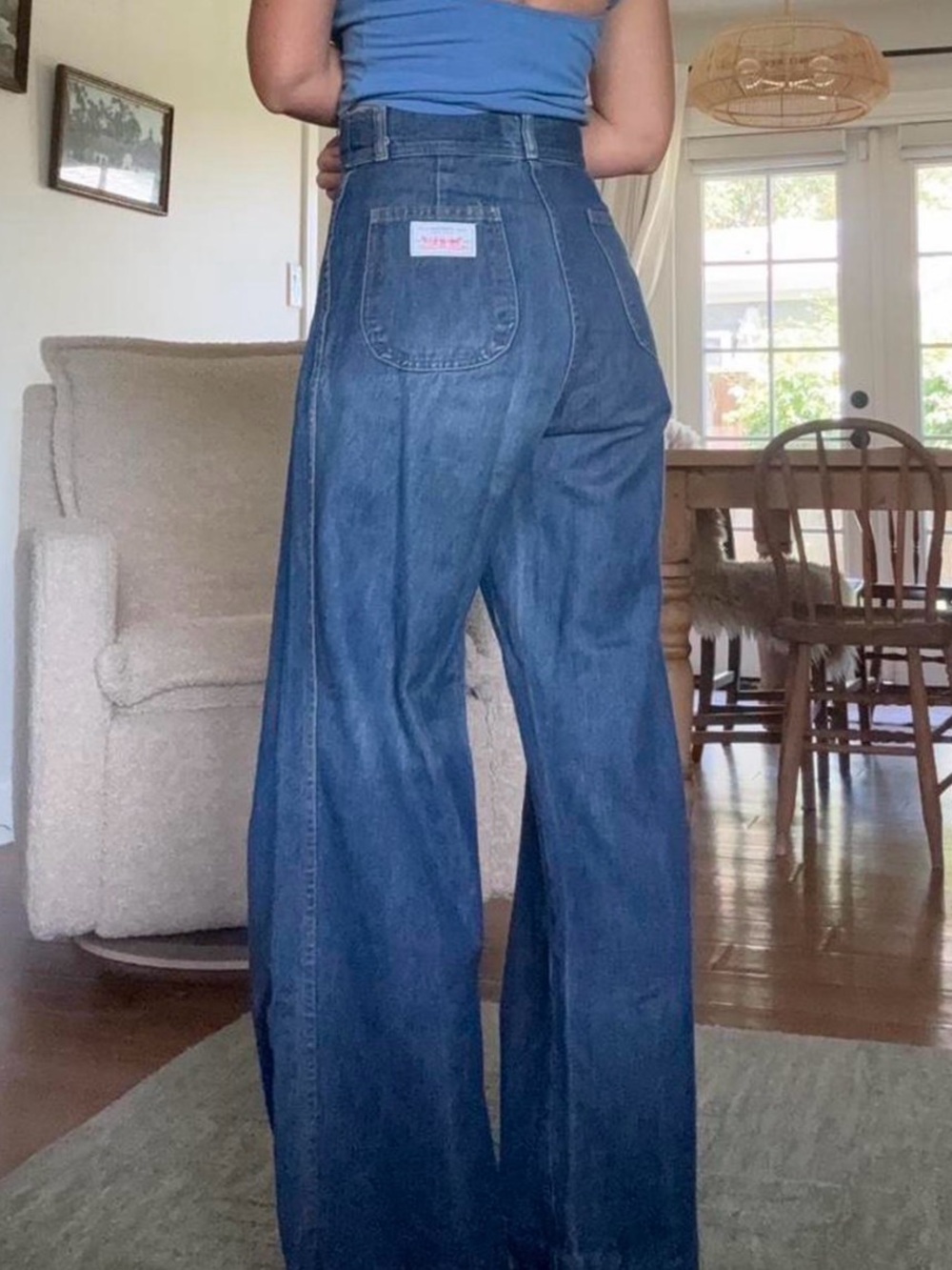 Vintage Levi’s High-Waisted Flare 1970s - Picture 2 of 3